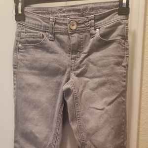 Girls Gray Justice Jeans